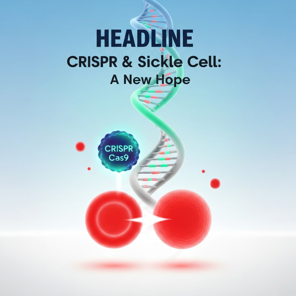 CRISPR gene therapy for sickle cell disease