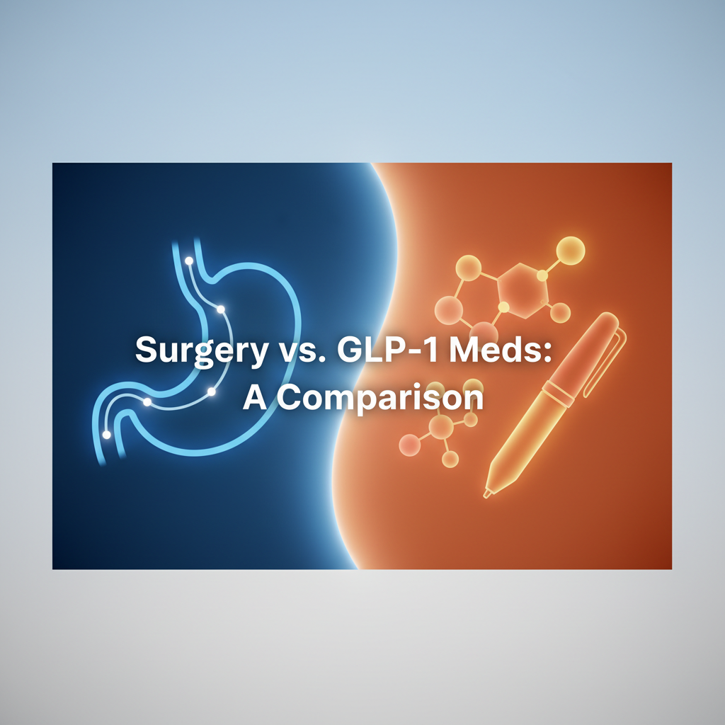 Bariatric surgery effectiveness compared to GLP-1